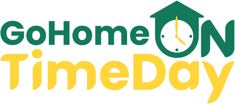 Go Home On Time Day Logo