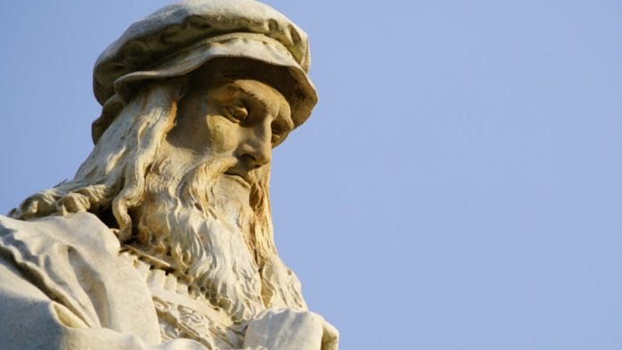 Leonardo da vinci as real life system thinking examples.